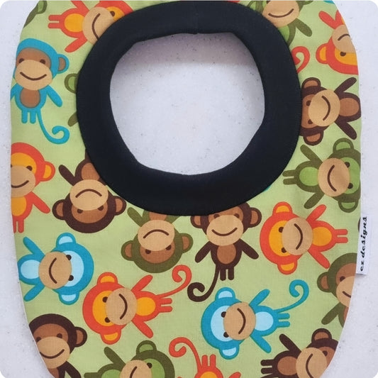 Green Monkey Waterproof Pullover Bib