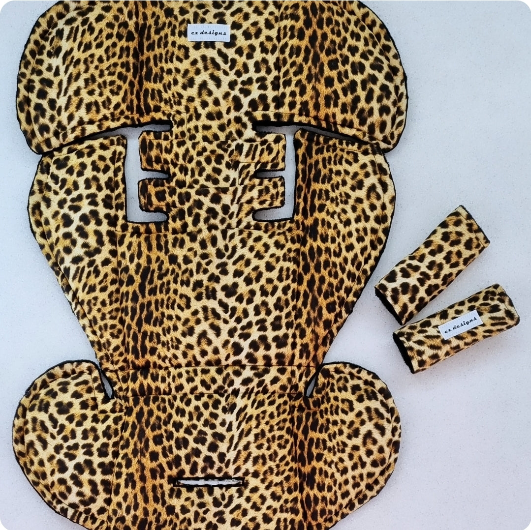 The Ultimate Universal Pram Liner- Leopard