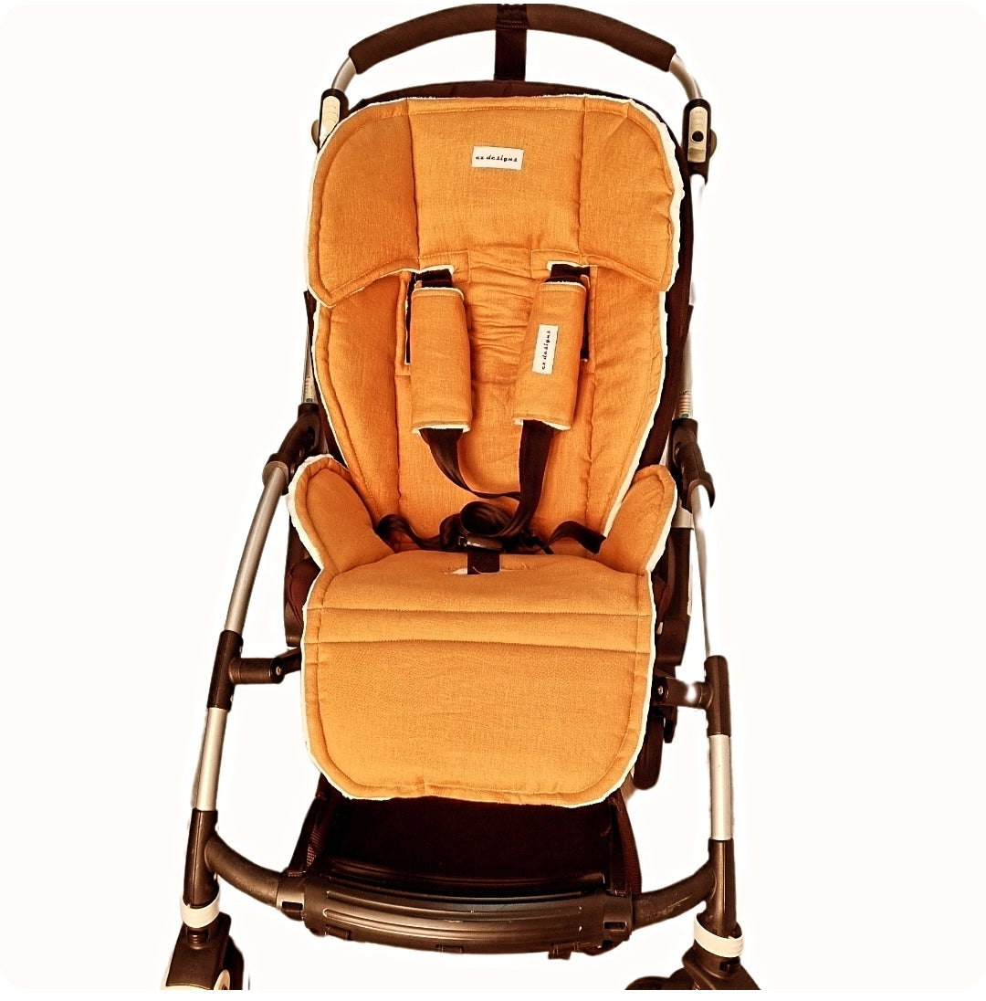 The Ultimate Universal Pram Liner PLUS ➕️ Mustard Linen