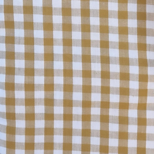 Mustard Gingham Ultimate Universal Pram Liner