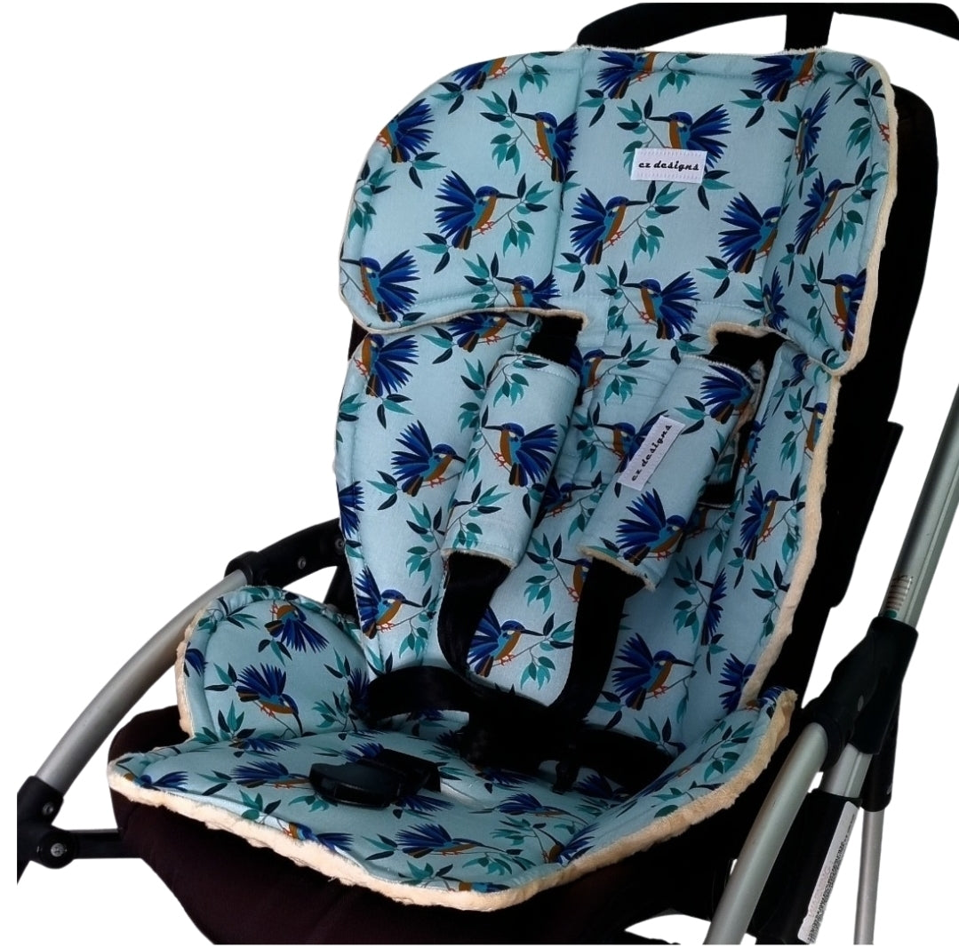 The Ultimate Universal Pram Liner- Kingfisher