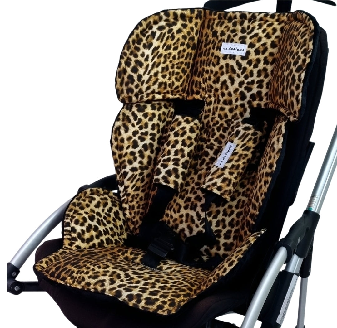 The Ultimate Universal Pram Liner- Leopard