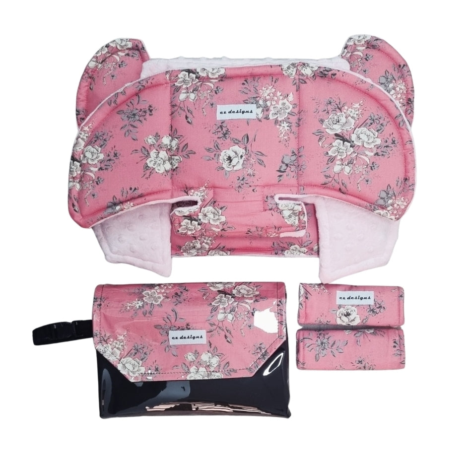 Emily Ultimate Universal Pram Liner and Nappy Clutch Bundle