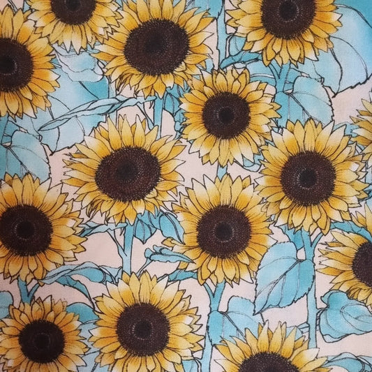 Sunflowers Nappy Clutch